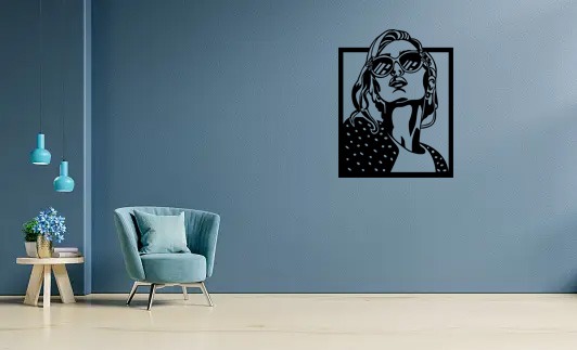 Modern-Girl Wall Art - Saalar